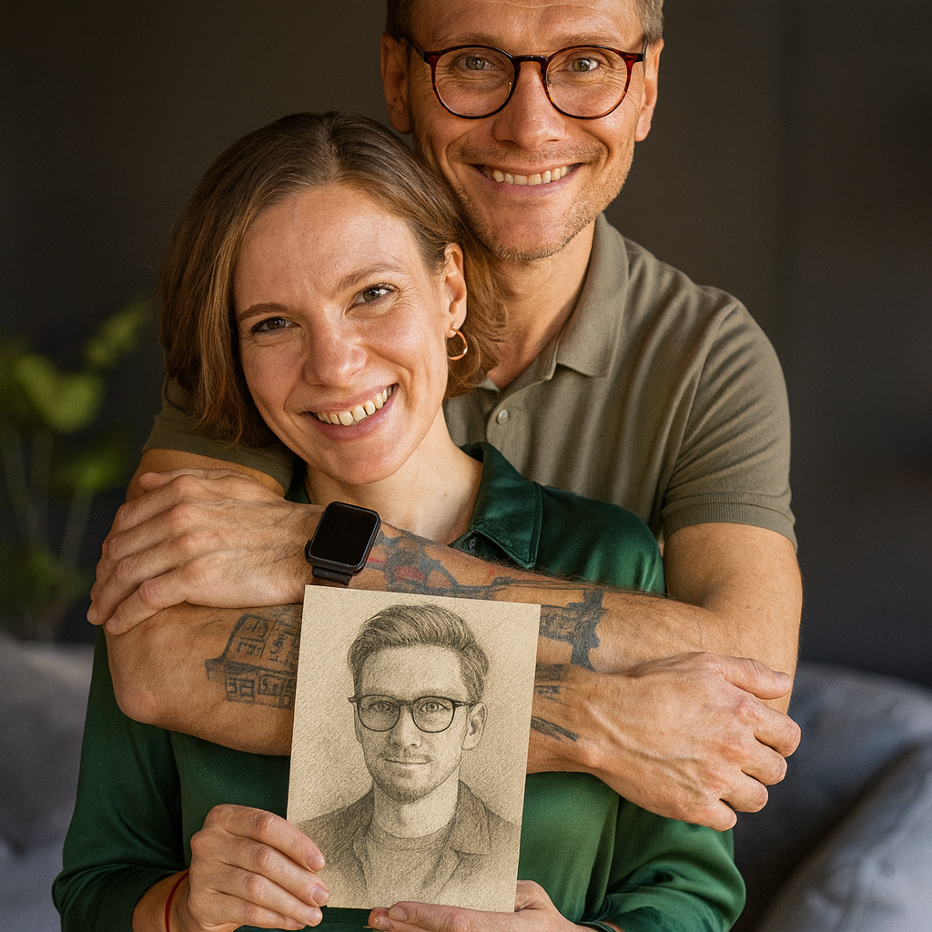 Retrato de tu alma gemela y descripción detallada