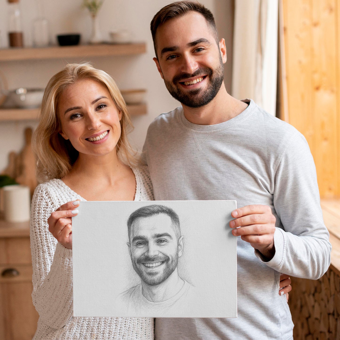 Retrato de tu alma gemela y descripción detallada