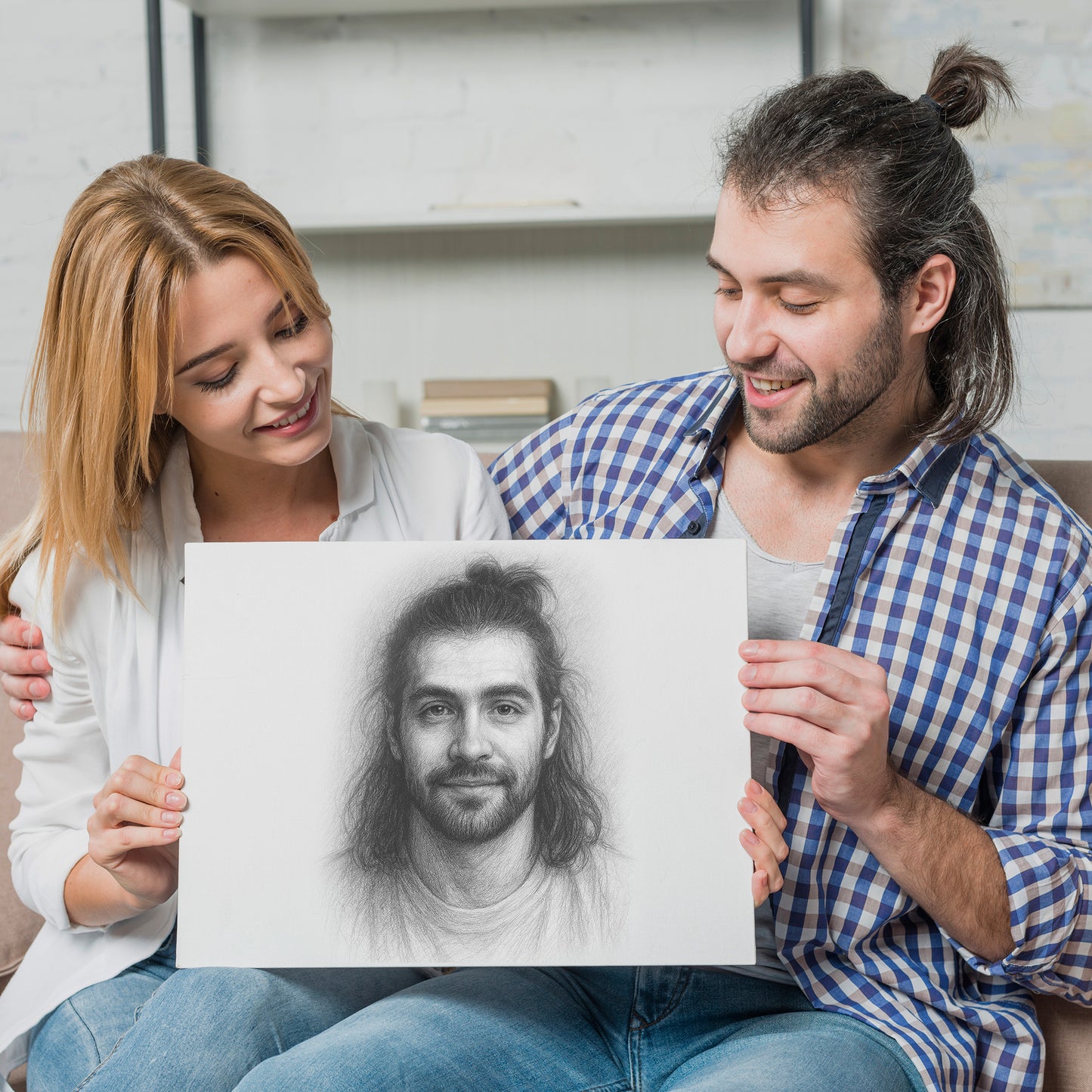 Retrato de tu alma gemela y descripción detallada