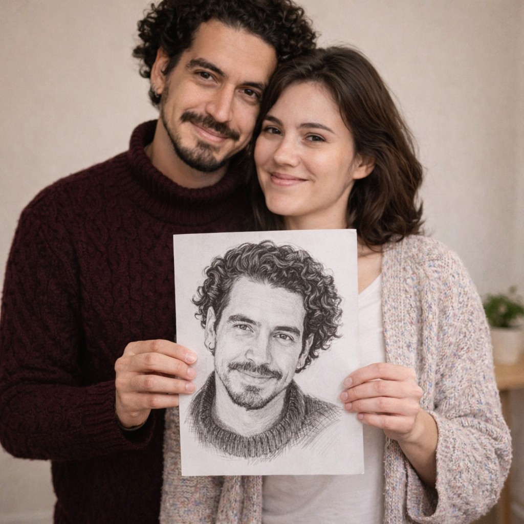 Retrato de tu futuro esposo y su descripción detallada