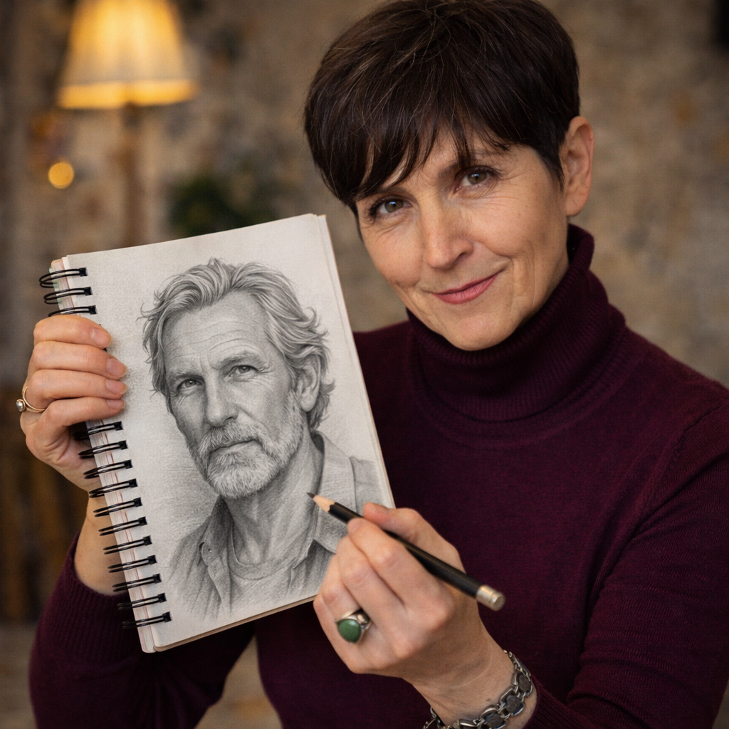 Retrato de tu futuro esposo y su descripción detallada