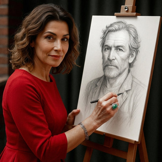 Retrato de tu alma gemela y descripción detallada